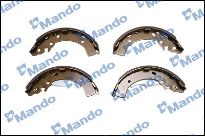 Комплект тормозных колодок MANDO MLH17