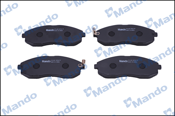 Колодки Тормозные Дисковые Передн Hyundai H-1/Starex 2.4/2.5D/Td/Crdi 97> MANDO MPH07