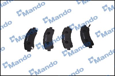 Комплект тормозных колодок, дисковый тормоз MANDO MPI04