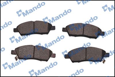 Комплект тормозных колодок, дисковый тормоз MANDO MPN17