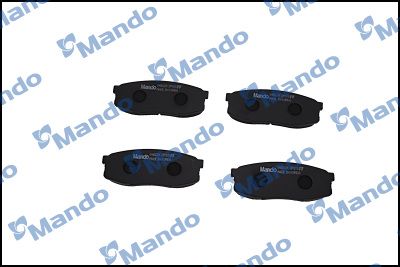 Комплект тормозных колодок, дисковый тормоз MANDO MPT41