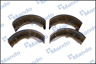 Комплект тормозных колодок MANDO MTLH09