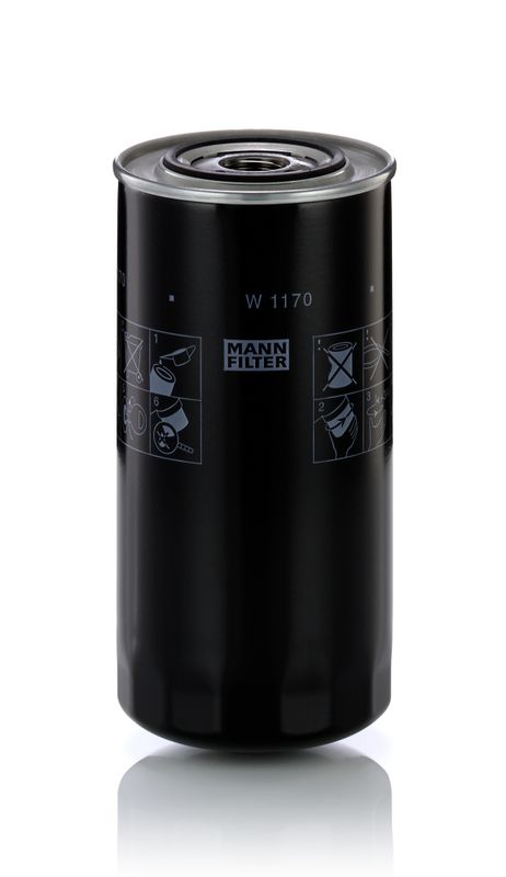 Масляный фильтр MANN-FILTER W1170
