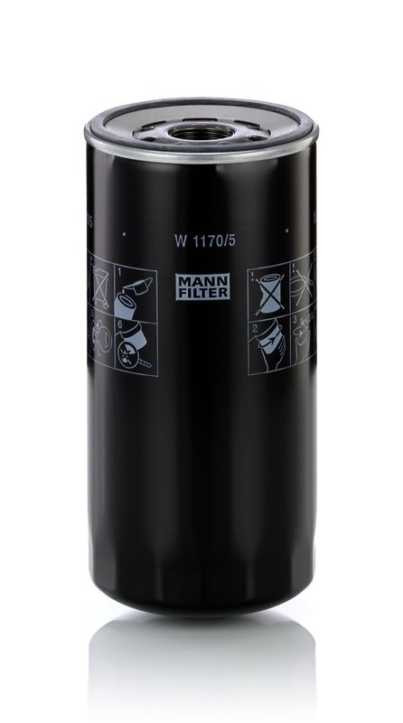 Масляный фильтр MANN-FILTER W11705