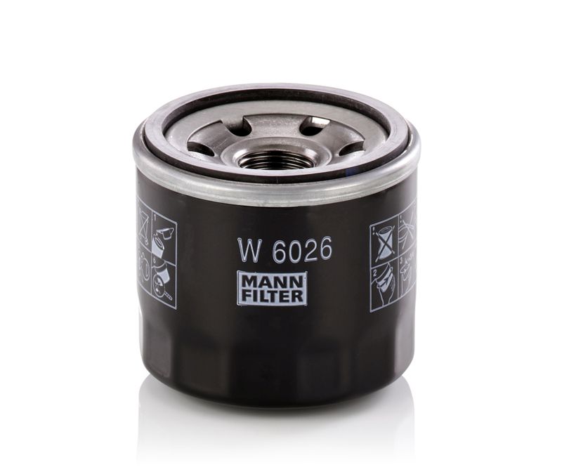 Масляный фильтр MANN-FILTER W6026