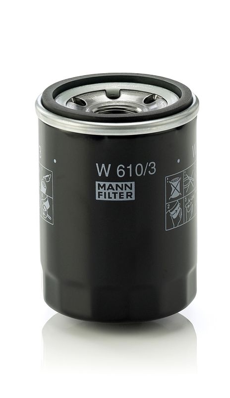 Масляный фильтр MANN-FILTER W6103