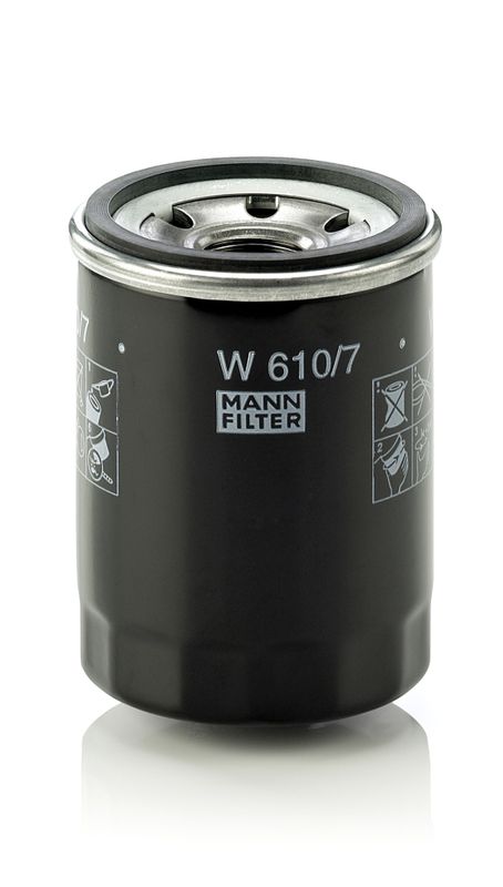 Масляный фильтр MANN-FILTER W6107