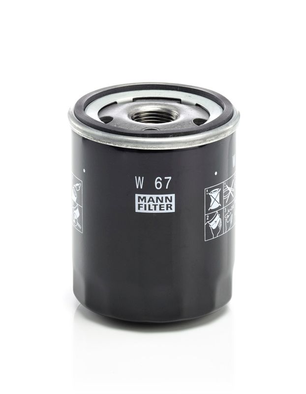 Масляный фильтр MANN-FILTER W67