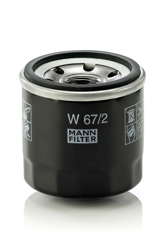 Масляный фильтр MANN-FILTER W672