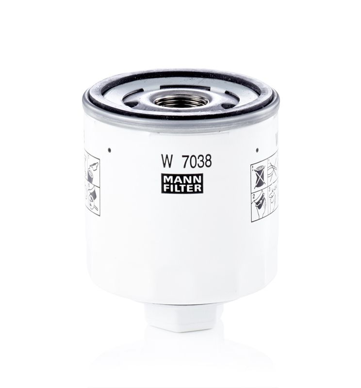 Масляный фильтр MANN-FILTER W7038