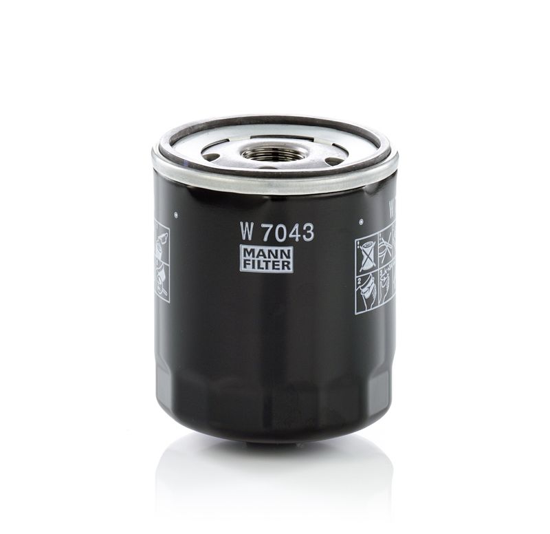 Масляный фильтр MANN-FILTER W7043