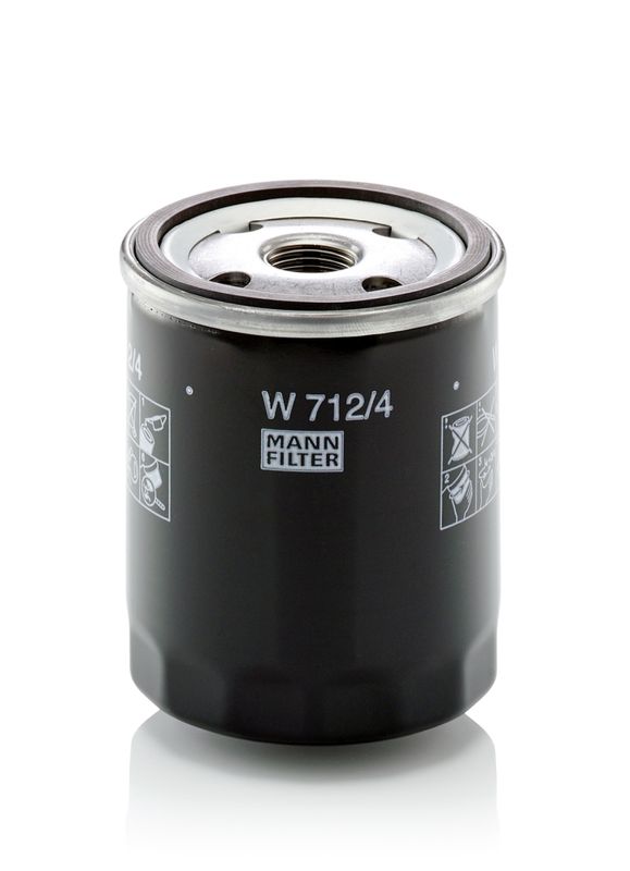 Масляный фильтр MANN-FILTER W7124