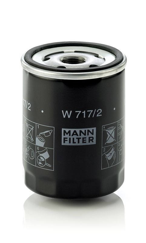 Масляный фильтр MANN-FILTER W7172