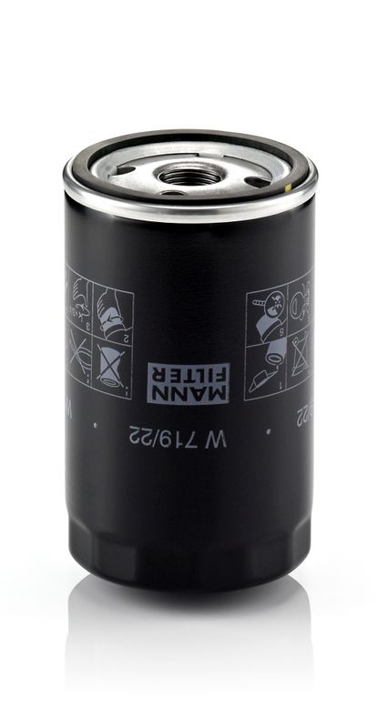 Масляный фильтр MANN-FILTER W71922