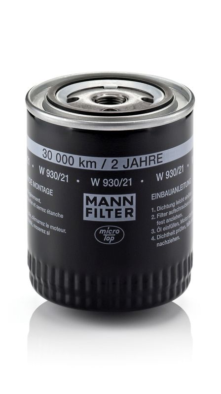 Масляный фильтр MANN-FILTER W93021