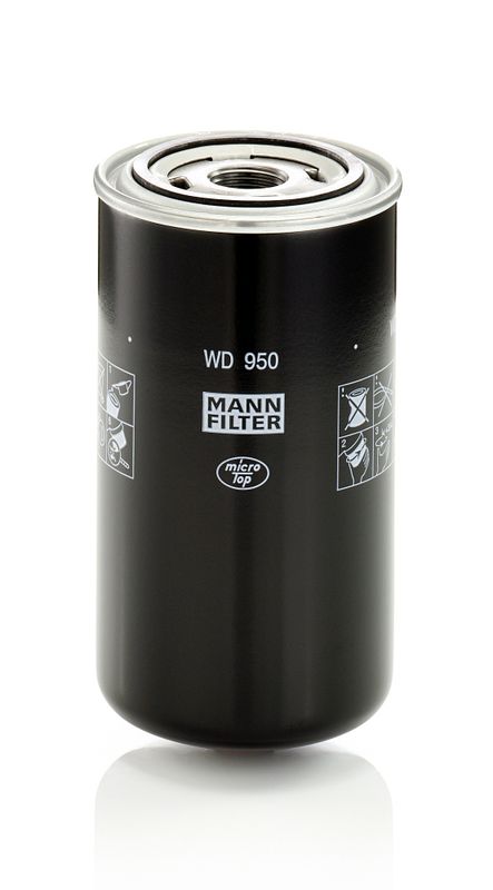 Фильтр, система рабочей гидравлики MANN-FILTER WD950