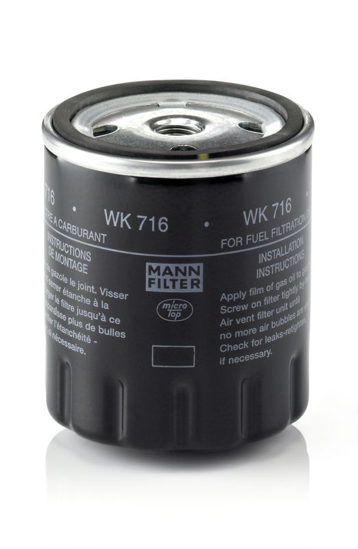 Топливный фильтр MANN-FILTER WK716