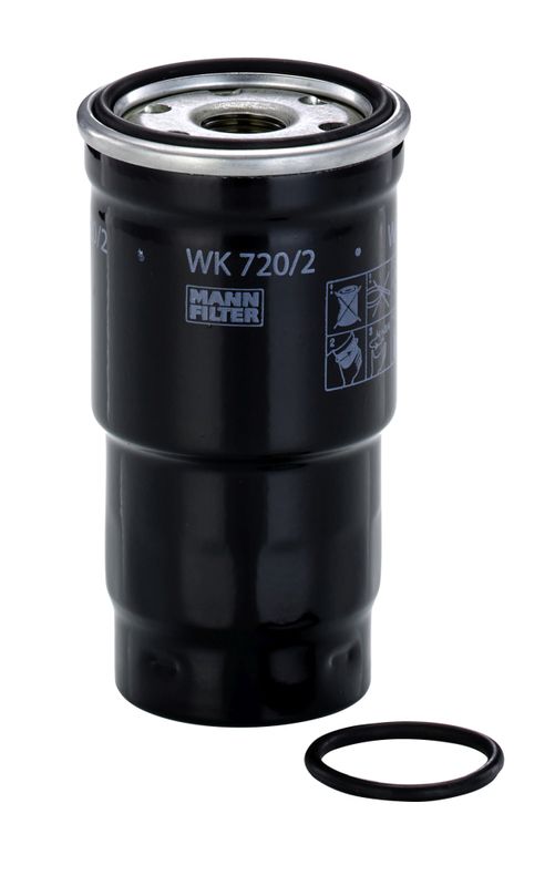 Топливный фильтр MANN-FILTER WK7202X