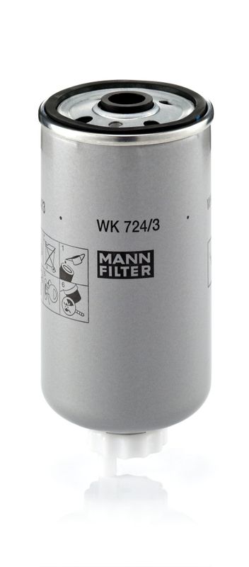 Топливный фильтр MANN-FILTER WK7243