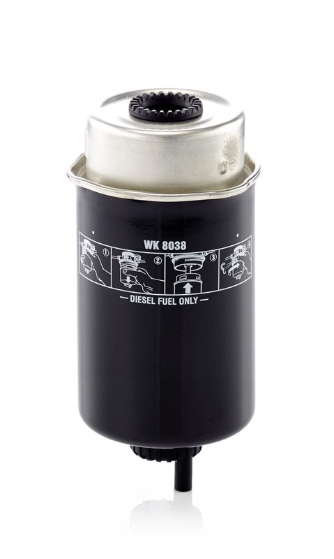 Топливный фильтр MANN-FILTER WK8038