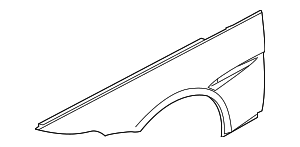 Крыло П Пд
 BMW 41357133796