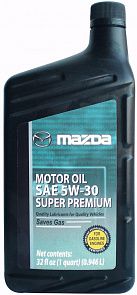 MAZDA Super Premium 5W-30 0.946 л. MAZDA 0000775W30QT