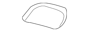 Крышка загрунтованная Л
 BMW 51117111741