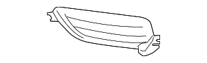 Решетка п бок
 BMW 51117348110