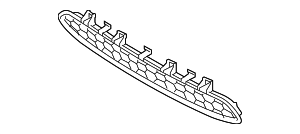 Gitter Mitte Oben Offen
 BMW 51118056341