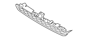 Gitter Mitte Oben Offen
 BMW 51118056520