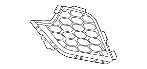 Боковая решетка
 BMW 51118076402