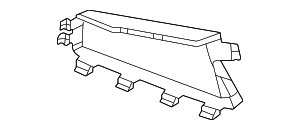 Крышка Воздуховода Л Пд
 BMW 51118078409
