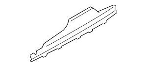 Элемент усиления заднего бампера нж
 BMW 51127285563