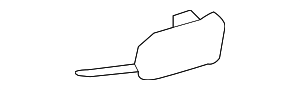 Накладка буксирной проушины, загрунт.Л
 BMW 51128037279