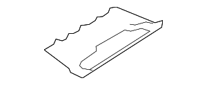 Облицовка бампера Зд Нж M-PAKET / AHV
 BMW 51128037884