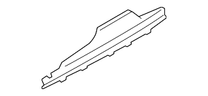 Элемент усиления заднего бампера нж
 BMW 51128057829
