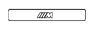 Эмблема - M -
 BMW 51132264666
