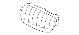 Декоративная решетка л пд
 BMW 51133414903