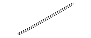 Защитная планка двери Л Пд SCHWARZ
 BMW 51137158533