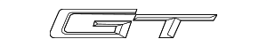 Надпись - GT -
 BMW 51147239730