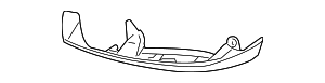 Комплект накладок корпуса Нж
 BMW 51163455261