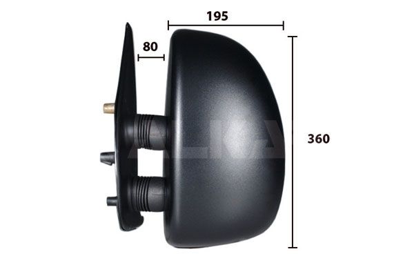 Наружное зеркало ALKAR 9225928
