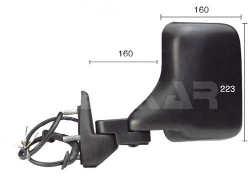 Наружное зеркало ALKAR 9225969