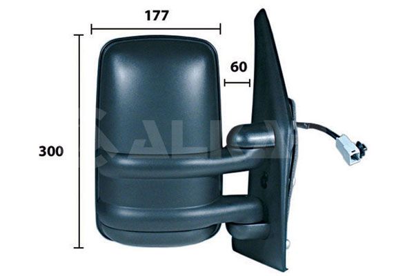 Наружное зеркало ALKAR 9226907