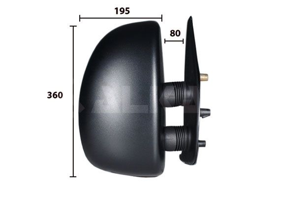 Наружное зеркало ALKAR 9226928