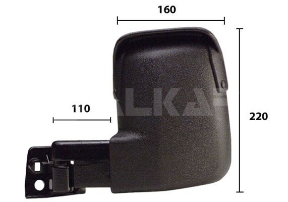Наружное зеркало ALKAR 9265974