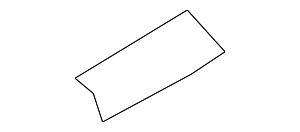 Накладка Зд Вх SCHWARZ
 BMW 51166954955