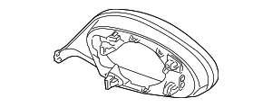 Фиксирующее кольцо Л GLANZSCHWARZ
 BMW 51167220561