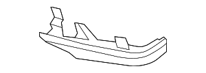 Нижняя часть корпуса Л KAMERA HGL
 BMW 51167266379