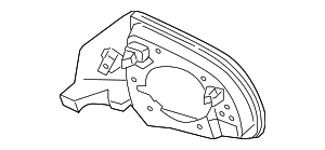 Фиксирующее кольцо черное п
 BMW 51167291204